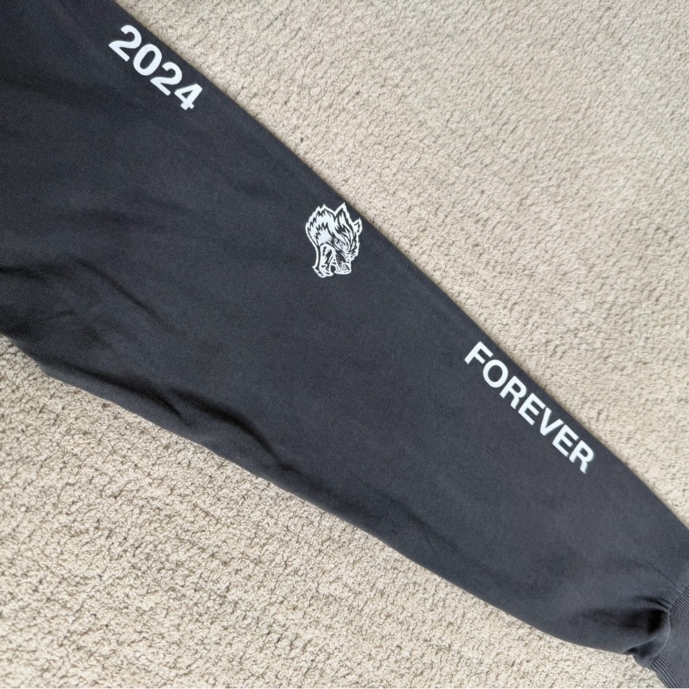 Darc Sport Wolves Worldwide Grey Long Sleeve - Picture 3 of 3